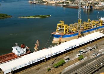 Portos brasileiros movimentam 104 milhões de toneladas em janeiro e registram crescimento de 12,8%