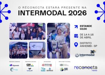 RêConecta marca presença na 30ª Intermodal com estande colaborativo e estúdio ao vivo do Connect Cast