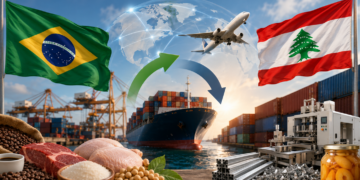 Comércio entre Brasil e Líbano cresce no primeiro quadrimestre de 2026