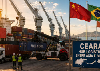 Ceará amplia importações da China e fortalece papel como hub logístico no Brasil