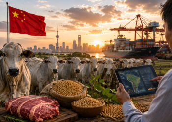 Carne bovina sustentável e soja certificada ganham espaço na China e fortalecem agronegócio brasileiro
