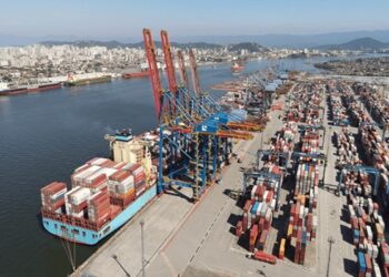 Tecon Santos amplia capacidade de armazenagem e chega a 2,9 milhões de TEUs por ano
