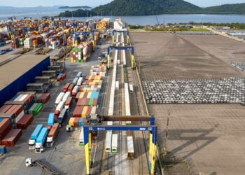 TCP conclui ampliação da ferrovia no Terminal de Contêineres de Paranaguá e eleva capacidade operacional