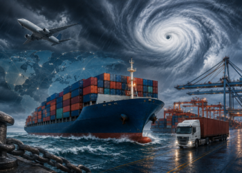 O Clima Contra a Logística Global: Por que o Seguro Internacional deixará de ser custo e virou estratégia de sobrevivência