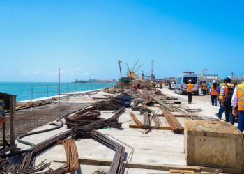 Porto do Itaqui avança na construção do Berço 98, com conclusão prevista para 2026