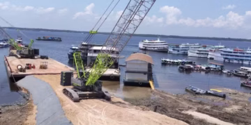 Novo Porto da Manaus Moderna começa a ser construído com investimento de R$ 916 milhões